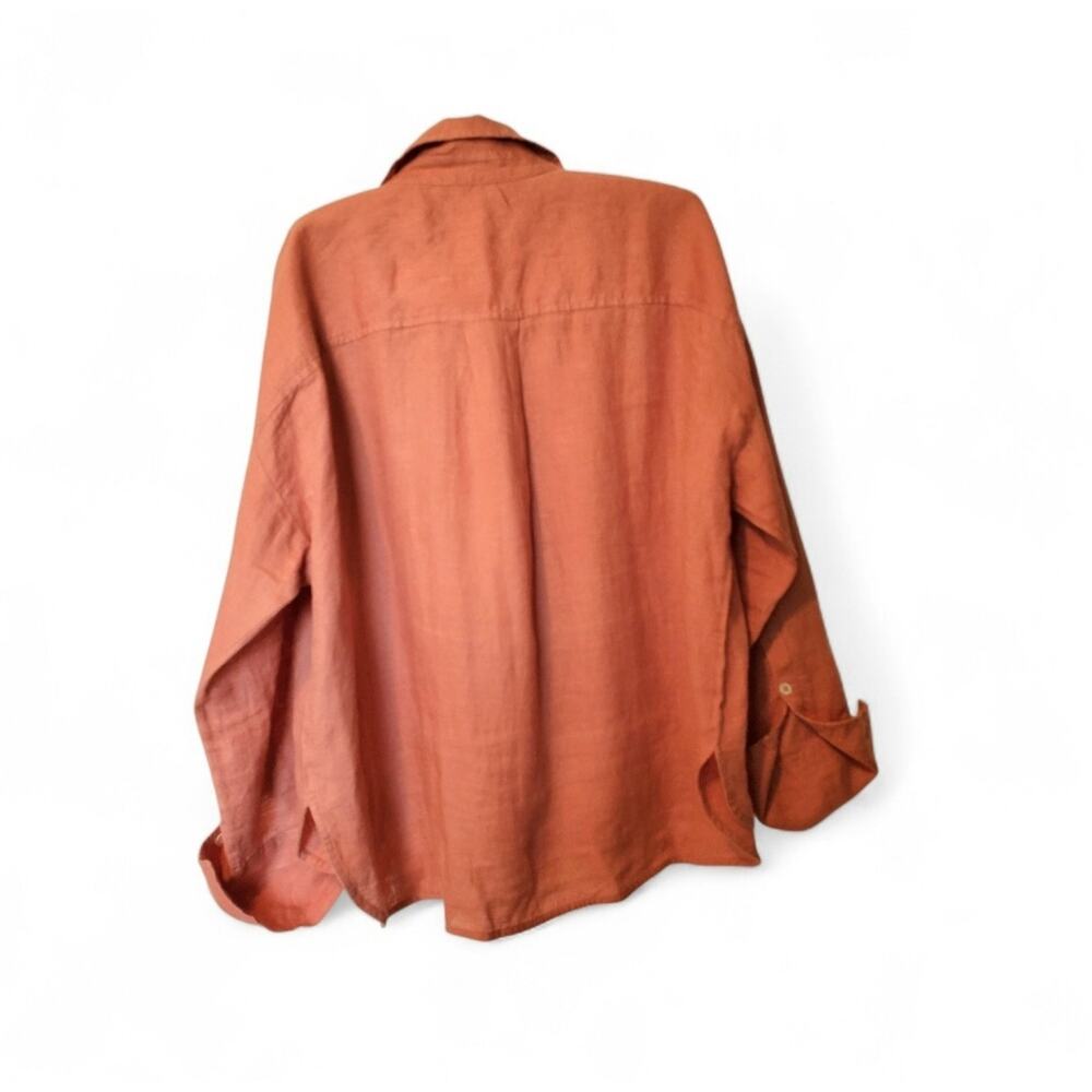 Haven Well Within from Talbots 100% Linen button down